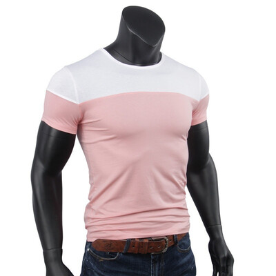 Summer Men&39s New Short Sleeved T-shirt Neck Casual Casual Color Cotton T-shirt Self-cultivation Jacket
Summer Men&39s New Short Sleeved T-shirt Neck Casual Casual Color Cotton T-shirt Self-cultivation Jacket