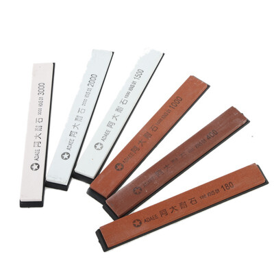 mymei 6pcs/set Sharpening Stone Grit Knife Razor Polishing Whetstone Sharpener 180 to 3000
mymei 6pcs/set Sharpening Stone Grit Knife Razor Polishing Whetstone Sharpener 180 to 3000
