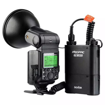 Godox AD360II-C 360W GN80 E-TTL Flash Speedlite Built-in 24G X Wireless System & PB960 Battery
Godox AD360II-C 360W GN80 E-TTL Flash Speedlite Built-in 24G X Wireless System & PB960 Battery