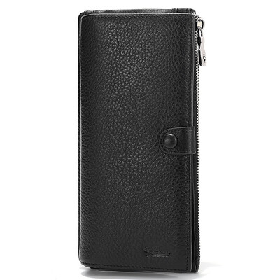 Goldlion Mens Handbag Top Layer Leather Multifunction Wallet Mens Clutch Long Wallet Multi-card Ticket Holder B635057-191 Black
Goldlion Mens Handbag Top Layer Leather Multifunction Wallet Mens Clutch Long Wallet Multi-card Ticket Holder B635057-191 Black