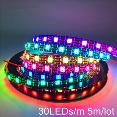 DC5V 1m5m WS2812B 3060144 pixelsledsm Smart led pixel stripBlackWhite PCBWS2812 ICWS2812BMIP20IP65IP67
DC5V 1m5m WS2812B 3060144 pixelsledsm Smart led pixel stripBlackWhite PCBWS2812 ICWS2812BMIP20IP65IP67