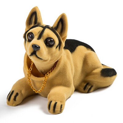 40000 km car decoration car shaking head dog cartoon creative car interior jewelry doll dog doll shepherd SWY6001
40000 km car decoration car shaking head dog cartoon creative car interior jewelry doll dog doll shepherd SWY6001