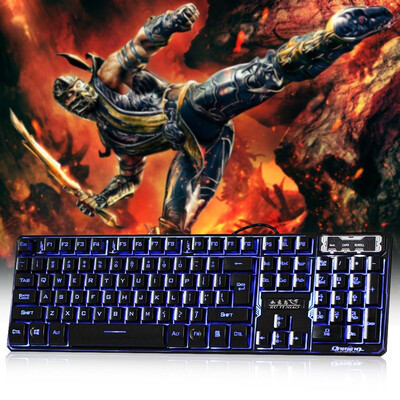 RUYINIAO K30 18M 104 Keys Three Backlight Colors USB Wired Gaming Keyboard 4 Levels light brightness Ultra-thin keyboard
RUYINIAO K30 18M 104 Keys Three Backlight Colors USB Wired Gaming Keyboard 4 Levels light brightness Ultra-thin keyboard