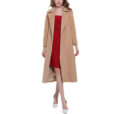 2018 Elengant Womens Spring New Lacing Waist Double-faced Cashmere Coat Female Woolen Coat Women
2018 Elengant Womens Spring New Lacing Waist Double-faced Cashmere Coat Female Woolen Coat Women