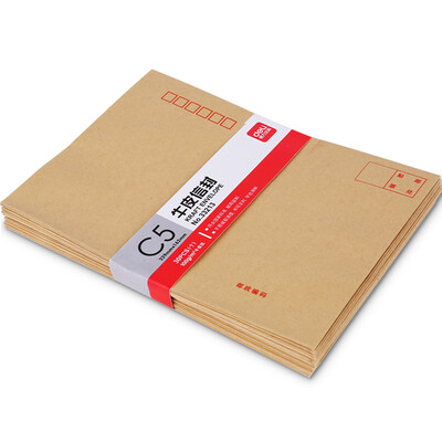 Deli) 33213 7 leather post office standard envelope 229 * 162mm 30 sheets / bag beige
Deli) 33213 7 leather post office standard envelope 229 * 162mm 30 sheets / bag beige