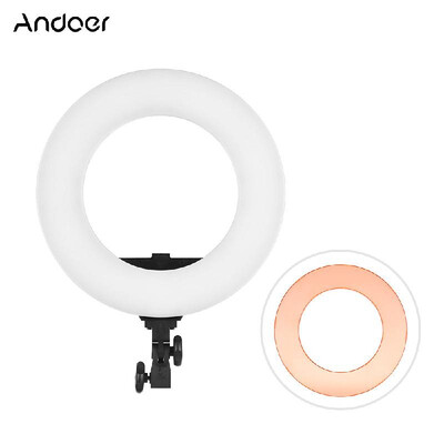 Andoer HD14D Studio Ring Light 36W 5600K Dimmable LED Video Light Lamp Builtin 192pcs SMD LEDs Digital Photographic Lighting CRI
Andoer HD14D Studio Ring Light 36W 5600K Dimmable LED Video Light Lamp Builtin 192pcs SMD LEDs Digital Photographic Lighting CRI