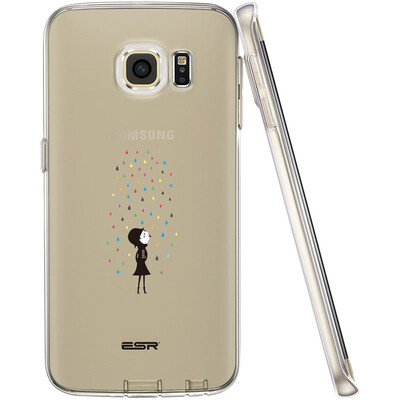 ESR Samsung S6 edge phone shell soft shell star what series of protective shell transparent shell set for Samsung Galaxy S6 edge rainbow rain
ESR Samsung S6 edge phone shell soft shell star what series of protective shell transparent shell set for Samsung Galaxy S6 edge rainbow rain