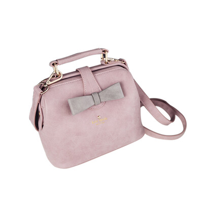 Nubuck leather handbags 2016 new bow retro doctor bag small bag women shoulder bag messenger bag fashion
Nubuck leather handbags 2016 new bow retro doctor bag small bag women shoulder bag messenger bag fashion