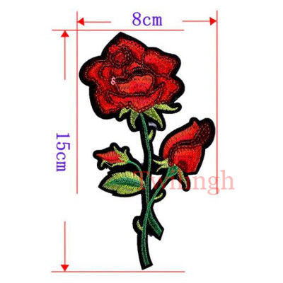 1 Pc Brand Flower Patches Big Stickers Embroidery 3D Red Rose Applique Motif Applique Garment Women DIY Clothes Wedding Patch
1 Pc Brand Flower Patches Big Stickers Embroidery 3D Red Rose Applique Motif Applique Garment Women DIY Clothes Wedding Patch