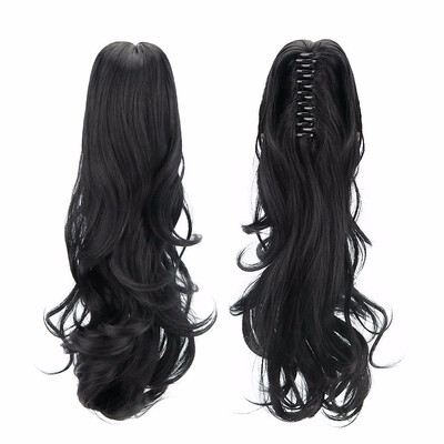 Synthetic18inch Long Wave Claw Clip On Ponytail Extensions 18inch Long Wave Clip In Human Hair Extensions Heat Resistant Hairpiece
Synthetic18inch Long Wave Claw Clip On Ponytail Extensions 18inch Long Wave Clip In Human Hair Extensions Heat Resistant Hairpiece