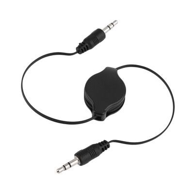 3.5mm Male to Male Aux Auxiliary Retractable Stereo Jack Audio Cable Cord Black
3.5mm Male to Male Aux Auxiliary Retractable Stereo Jack Audio Cable Cord Black