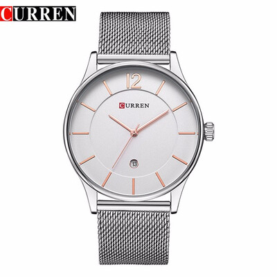 CURREN 8231 Fashion Casual Quartz Watch men Complete Calendar Water Resistant Luxury Brand relogio masculino
CURREN 8231 Fashion Casual Quartz Watch men Complete Calendar Water Resistant Luxury Brand relogio masculino
