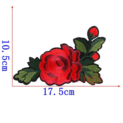 1 Piece Big Flower Patches Iron on 3D Embroidered Sequined Patch Red Rose Applique Sew On DIY Patch Accessories Clothes Patches
1 Piece Big Flower Patches Iron on 3D Embroidered Sequined Patch Red Rose Applique Sew On DIY Patch Accessories Clothes Patches