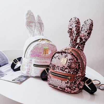 2018 Bunny Girlie Backpack Chao Meng College Korean Version of Cute Schoolbag
2018 Bunny Girlie Backpack Chao Meng College Korean Version of Cute Schoolbag