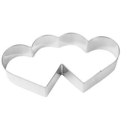 UpperX Stainless Double Heart Cookie Cutter Cake Pastry Biscuit Mold Decoration Tool Valentine Christmas Mold Gadgets Baking Tools
UpperX Stainless Double Heart Cookie Cutter Cake Pastry Biscuit Mold Decoration Tool Valentine Christmas Mold Gadgets Baking Tools
