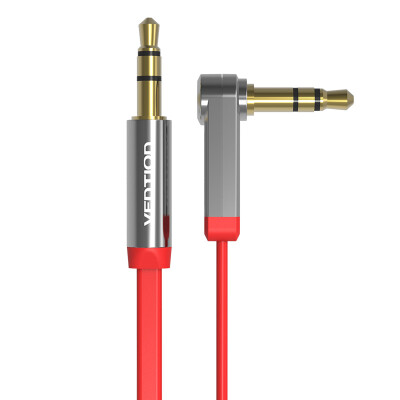 Vention 35mm Audio Cable jack to jack 90 Degree Right Angle Aux flat Cable for Car iphone headphone
Vention 35mm Audio Cable jack to jack 90 Degree Right Angle Aux flat Cable for Car iphone headphone