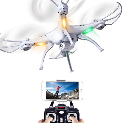 

Летательный аппарат с четырьям осями Радиоуправляемый самолёт SYMA X5SW, съёмка в полёте в реальном времени
