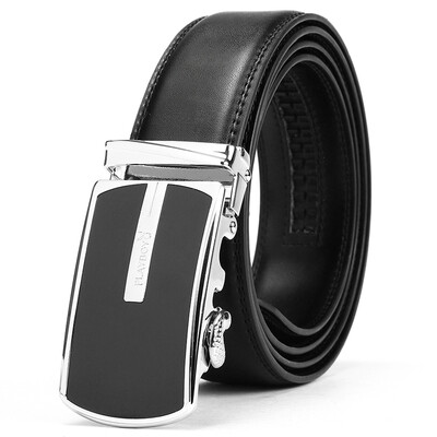 Playboy Playboy Men's Belt Automatic Button Business Profile Transfer Film Kraft Leather Facial Alloy Youth Belt Male PDF3720-7B Black
Playboy Playboy Men's Belt Automatic Button Business Profile Transfer Film Kraft Leather Facial Alloy Youth Belt Male PDF3720-7B Black