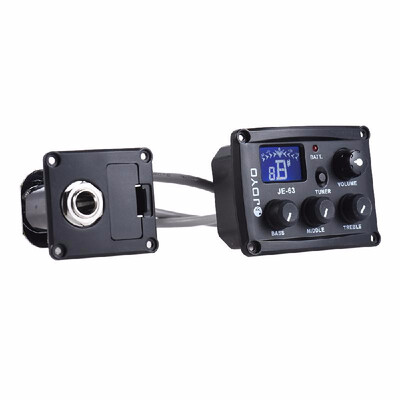 Ukulele Pickup JE-63 Ukulele Ukelele Uke Piezo Pickup Preamp System 3-Band EQ Equalizer LCD Display with Tuning Function Ukelele P
Ukulele Pickup JE-63 Ukulele Ukelele Uke Piezo Pickup Preamp System 3-Band EQ Equalizer LCD Display with Tuning Function Ukelele P