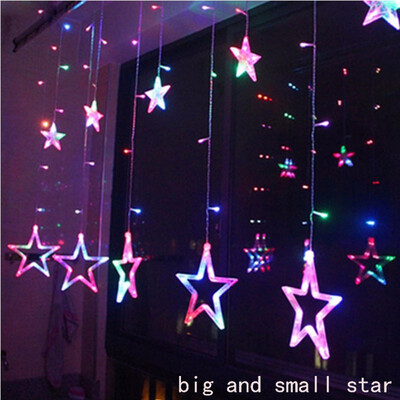 2M Led Christmas Stars Lights IndoorOutdoor 220v LED Fairy Lights Holiday Lights For Party Decoration Curtain Lights
2M Led Christmas Stars Lights IndoorOutdoor 220v LED Fairy Lights Holiday Lights For Party Decoration Curtain Lights