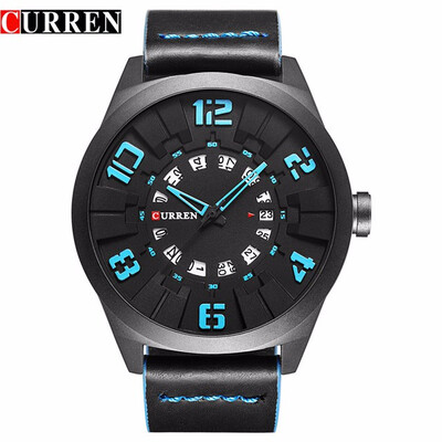 2017 New CURREN Watches Men Fashion Luxury Man Sport Clock Male Military Wristwatch Leather Quartz Watch Relogio Masculino 8258
2017 New CURREN Watches Men Fashion Luxury Man Sport Clock Male Military Wristwatch Leather Quartz Watch Relogio Masculino 8258