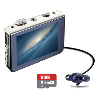 REXING D5 Front&rear dual recording vehicle recorder 19201080P HD night vision wide-angle dual-core processor SHARP screen 4X zoom 16G TF card included
REXING D5 Front&rear dual recording vehicle recorder 19201080P HD night vision wide-angle dual-core processor SHARP screen 4X zoom 16G TF card included