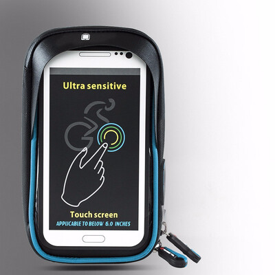 Waterproof Touch Screen Bicycle Bike Handlebar Phone Bag For 55-60 Inch Mobile Phone
Waterproof Touch Screen Bicycle Bike Handlebar Phone Bag For 55-60 Inch Mobile Phone