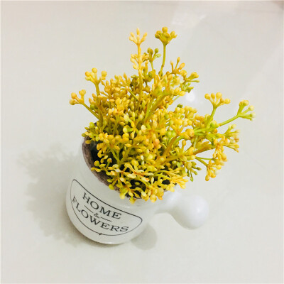 Zakka pastoral fresh milk ceramic bottle wheat artificial flower plant decoration potted desktop ornaments home decorations
Zakka pastoral fresh milk ceramic bottle wheat artificial flower plant decoration potted desktop ornaments home decorations