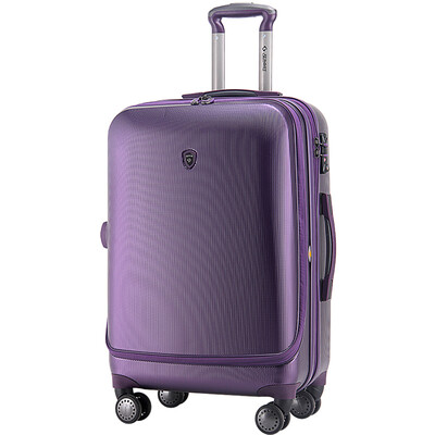 SUMMIT PC424 24-inch scratch-resistant PC travel trolley case front pocket expandable caster suitcase purple
SUMMIT PC424 24-inch scratch-resistant PC travel trolley case front pocket expandable caster suitcase purple