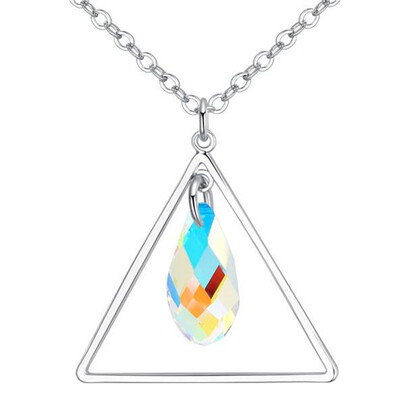 Teardrop Pendant Necklace Original Crystal from Austrian Elements For Women Fashion Triangle Accessories Best Gifts Joyas 25400
Teardrop Pendant Necklace Original Crystal from Austrian Elements For Women Fashion Triangle Accessories Best Gifts Joyas 25400