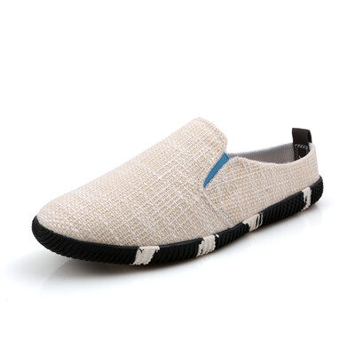 2018 spring&summer half slippers mens personality Korean version of the Baotou lazy shoes sandals wild linen breathable peas
2018 spring&summer half slippers mens personality Korean version of the Baotou lazy shoes sandals wild linen breathable peas