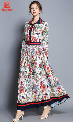 M L XL XXL vintage new autumn 2018 women long maxi dress long sleeve slim A line ankle length flower print elegant lady
M L XL XXL vintage new autumn 2018 women long maxi dress long sleeve slim A line ankle length flower print elegant lady