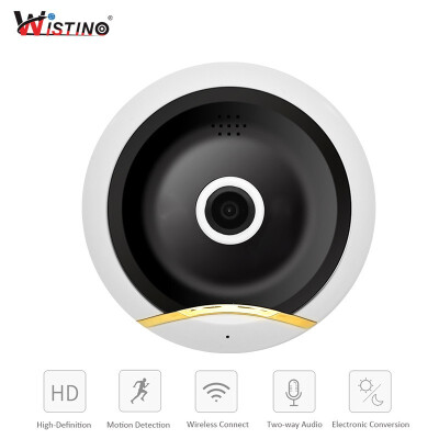Wistino 960P Wireless IP Camera 360 Degree Panoramic VR Fisheye MINI Camera Wifi Network Security Video Monitor 13MP Night Visi
Wistino 960P Wireless IP Camera 360 Degree Panoramic VR Fisheye MINI Camera Wifi Network Security Video Monitor 13MP Night Visi