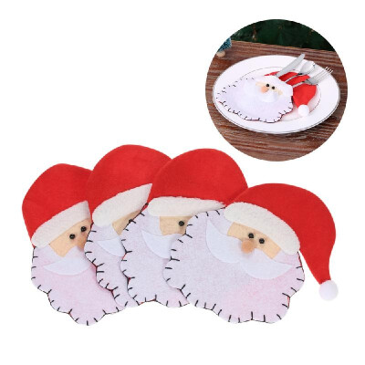 4pcsset Santa Claus Christmas Cutlery Holders Fork Knife Spoon Bags Pockets Set Christmas Decor Ornaments
4pcsset Santa Claus Christmas Cutlery Holders Fork Knife Spoon Bags Pockets Set Christmas Decor Ornaments
