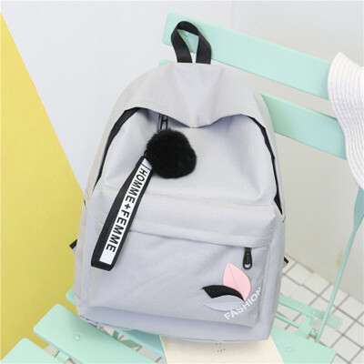 Canvas Hair Ball Large Capacity Backpack Korean Edition New Pattern Printing Womens Shoulder Bag Travel Shopping Backpack
Canvas Hair Ball Large Capacity Backpack Korean Edition New Pattern Printing Womens Shoulder Bag Travel Shopping Backpack