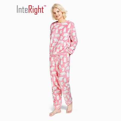 INTERIGHT pajamas womens autumn&winter flannel warm pajamas home service suit cute bear pattern red bear L
INTERIGHT pajamas womens autumn&winter flannel warm pajamas home service suit cute bear pattern red bear L