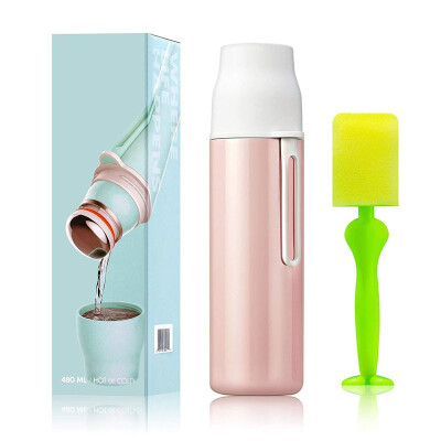 480ML Thermos Water Bottle Insulate Vacuum Termos Stainless Steel Drink Bottle Outdoor Sport Portable Kettle with Lid Brush Gift
480ML Thermos Water Bottle Insulate Vacuum Termos Stainless Steel Drink Bottle Outdoor Sport Portable Kettle with Lid Brush Gift