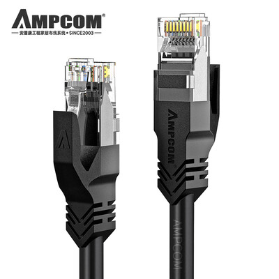 AMPCOM six types of cable CAT6 RJ45 oxygen-free copper 8-core twisted pair 15 m network jumper cable AMC6BK71615
AMPCOM six types of cable CAT6 RJ45 oxygen-free copper 8-core twisted pair 15 m network jumper cable AMC6BK71615