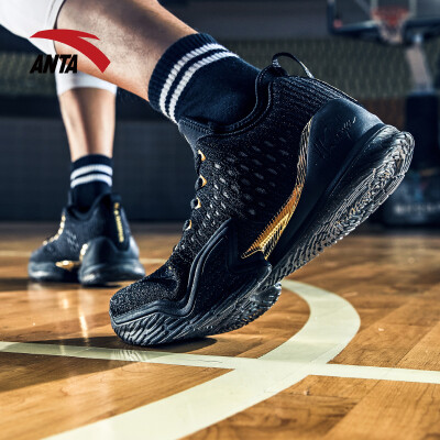Anta ANTA 11831102R KT3 Thompson 3 generation low to help sneakers finals basketball shoes black metal gold 9 male 425
Anta ANTA 11831102R KT3 Thompson 3 generation low to help sneakers finals basketball shoes black metal gold 9 male 425