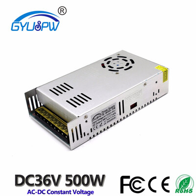 Universal 36V 14A 500W Switching Switch Power Supply Transformer 110v 220v AC to dc36V for LED Strip Light Lighting AC-DC SMPS
Universal 36V 14A 500W Switching Switch Power Supply Transformer 110v 220v AC to dc36V for LED Strip Light Lighting AC-DC SMPS