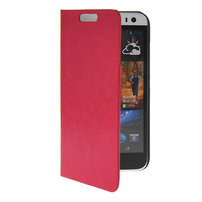 MOONCASE Slim Leather Side Flip Wallet Card Holder Pouch with Kickstand Shell Back Case Cover for HTC Desire 616 Hot pink
MOONCASE Slim Leather Side Flip Wallet Card Holder Pouch with Kickstand Shell Back Case Cover for HTC Desire 616 Hot pink
