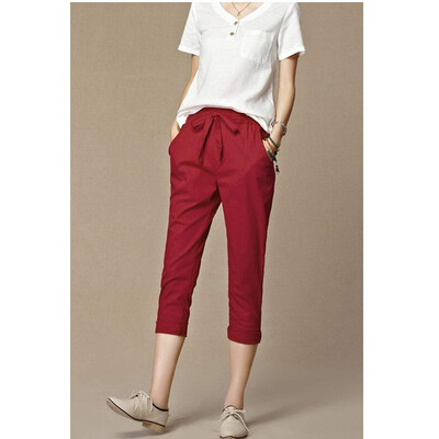 New nine points pants womens casual pants womens cotton&linen loose large size leggings summer nine pants pants summer harem
New nine points pants womens casual pants womens cotton&linen loose large size leggings summer nine pants pants summer harem