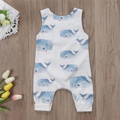 Newborn Infant Baby Boys Girls Whale Romper Bodysuit Jumpsuit Outfit Clothes Set 
Newborn Infant Baby Boys Girls Whale Romper Bodysuit Jumpsuit Outfit Clothes Set