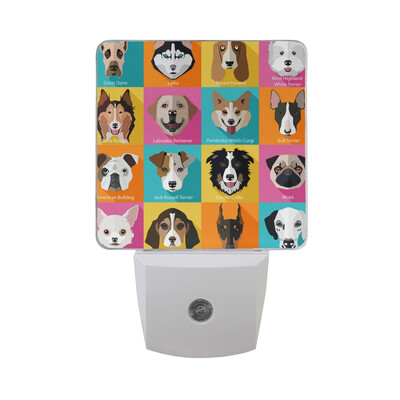 ALAZA LED Night Light With Smart Dusk To Dawn SensorDog Pet Footprints Plug In Night Light
ALAZA LED Night Light With Smart Dusk To Dawn SensorDog Pet Footprints Plug In Night Light