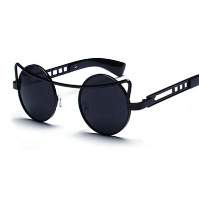 FEIDU Fashion Metal Round Sunglasses Women Brand Designer Retro Cat Ear Shaped Coating Sun Glasses Female Oculos De Sol Feminino
FEIDU Fashion Metal Round Sunglasses Women Brand Designer Retro Cat Ear Shaped Coating Sun Glasses Female Oculos De Sol Feminino