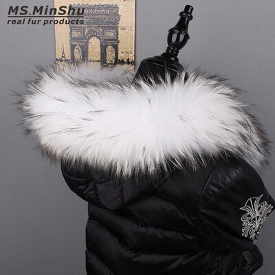 MsMinShu Raccoon Fur Collar Natural Fur Trimming For Jacket Hood Trim Custom Made Down Coat Fur Hood Trim
MsMinShu Raccoon Fur Collar Natural Fur Trimming For Jacket Hood Trim Custom Made Down Coat Fur Hood Trim