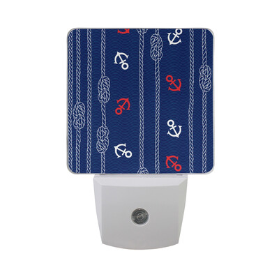 ALAZA LED Night Light With Smart Dusk To Dawn SensorBlue Marine Elements Anchor Plug In Night Light
ALAZA LED Night Light With Smart Dusk To Dawn SensorBlue Marine Elements Anchor Plug In Night Light