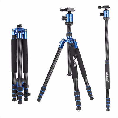 ZOMEi Z818C Carbon Fiber Camera Tripods for Digital DSLR Cameras with Quick Release Plate&Ball Head
ZOMEi Z818C Carbon Fiber Camera Tripods for Digital DSLR Cameras with Quick Release Plate&Ball Head
