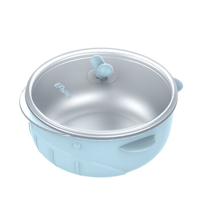 Sakura Shu Enssu childrens tableware binaural bowl infant tableware baby stainless steel food supplement heat-resistant bowl newborn anti-skid training insulation bowl with lid ES3161
Sakura Shu Enssu childrens tableware binaural bowl infant tableware baby stainless steel food supplement heat-resistant bowl newborn anti-skid training insulation bowl with lid ES3161