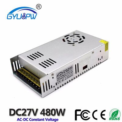 Best quality 27V 178A 480W Switching Power Supply Driver AC 110 220V Input to DC27V SMPS For Led Strip Light CNC CCTV Motor DIY
Best quality 27V 178A 480W Switching Power Supply Driver AC 110 220V Input to DC27V SMPS For Led Strip Light CNC CCTV Motor DIY